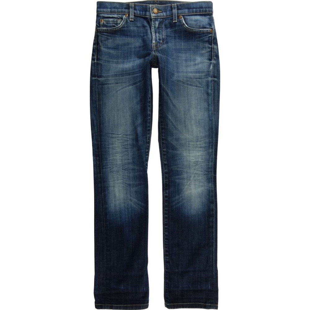 David Kahn Straight Jeans Women's 26 Stretch B892